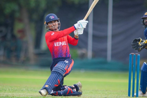 दोस्रो अभ्यास खेलमा पनि नेपाल श्रीलंका 'ए' सँग पराजित